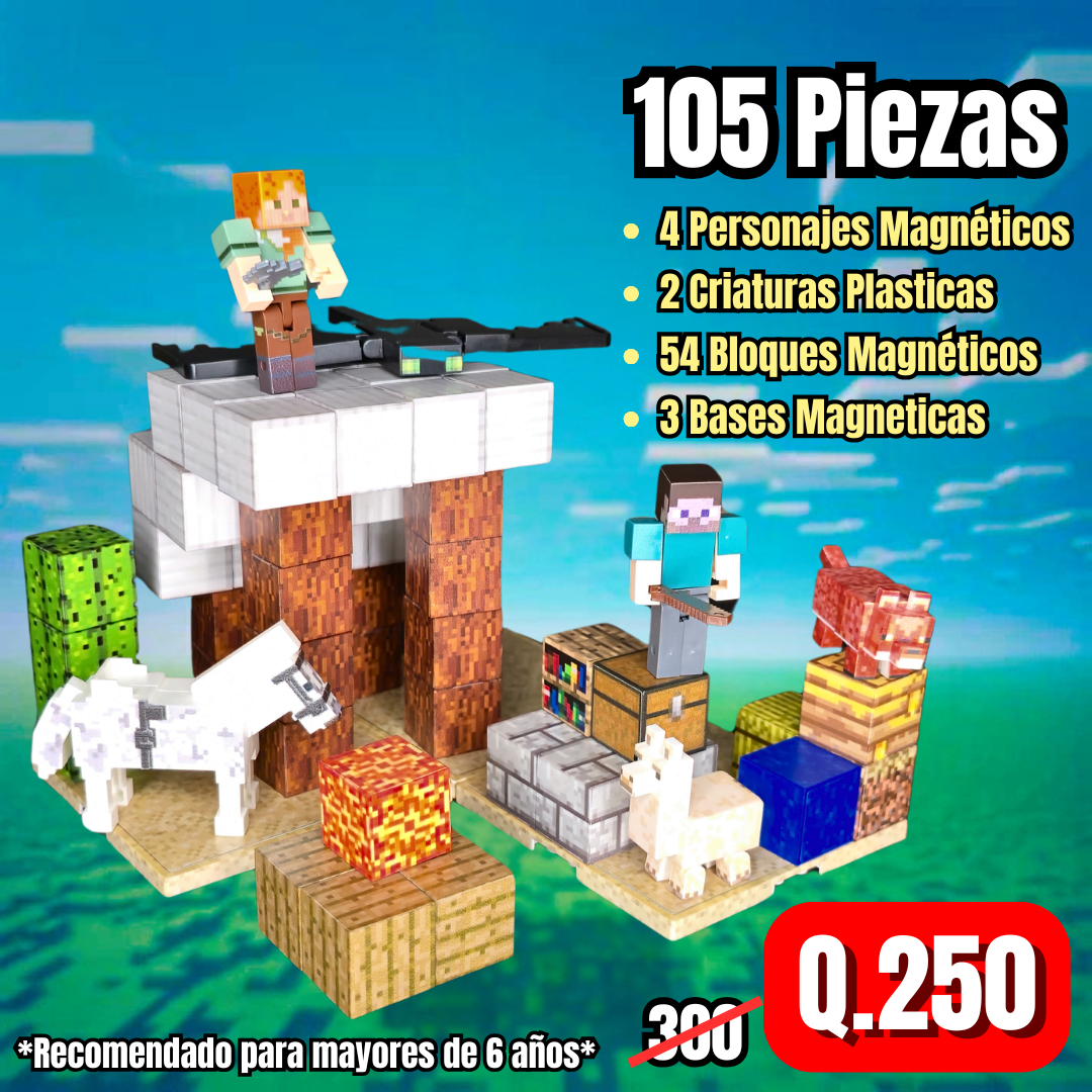105 Piezas Armables