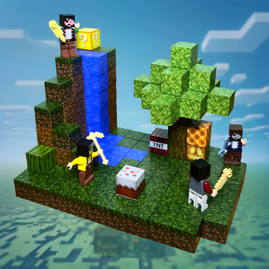 128 Piezas (4 Figuras)