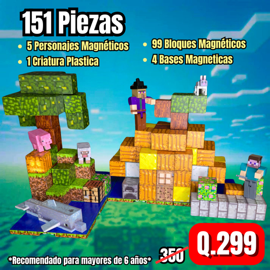 151 Piezas Armables