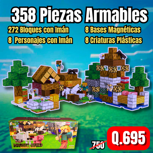 358 Piezas Armables